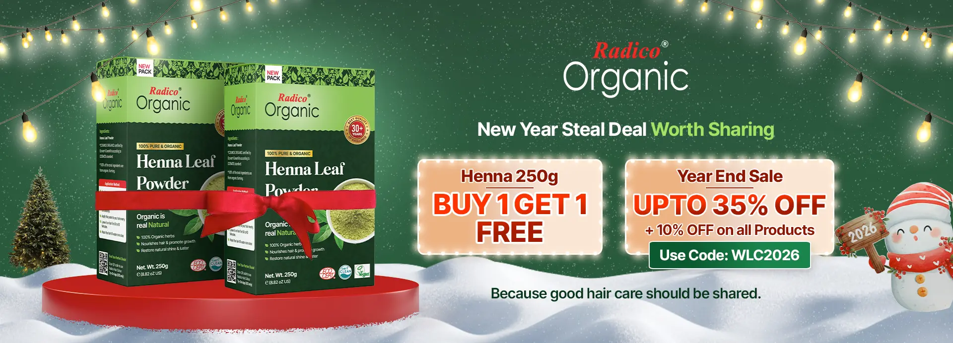 Henna 250 BOGO (NEW YEAR)