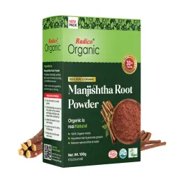 Radico Organic Manjishtha Root Powder – Skin Brightening Herb