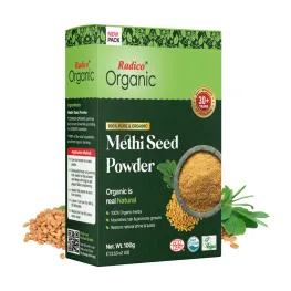 Radico Organic Methi Seed Powder – Anti-Hair Fall Solution