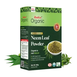 Radico Organic Neem Leaf Powder – Scalp Cleansing Formula