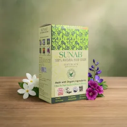 Radico Sunab 100% Natural Hair Colour - Soft Black