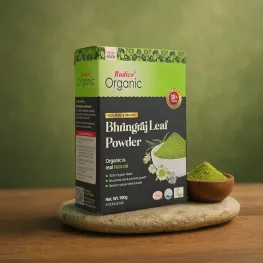 Radico Organic Bhringraj Leaf Powder – Ayurvedic Hair Revitalizer