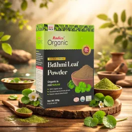 Radico Organic Brahmi Leaf Powder – Herbal Scalp Nourisher