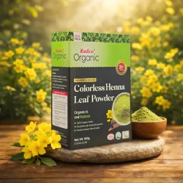 Radico Organic Colorless Henna Leaf Powder – Pure Conditioning Care
